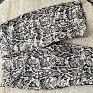 AFRM - Snake Print Shorts